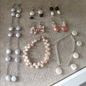 Real Pearl Jewelry - Sold as a Set